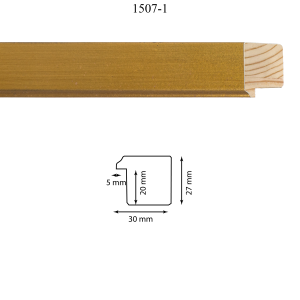 Moldura 1507-1 Oro
