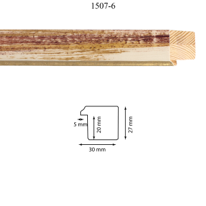 Moldura 1507-6 Beig Brochas
