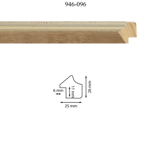 Moldura 946-096 Plata