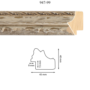 Moldura 947-99 Decapé